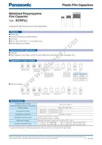 ECW-F6233HL Datasheet Cover