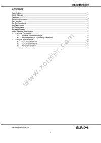 EDB2432BCPE-8D-F-D Datasheet Page 3