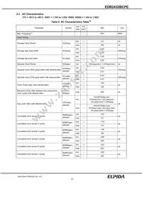 EDB2432BCPE-8D-F-D Datasheet Page 13