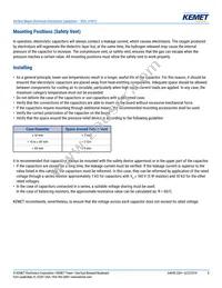 EDH226M100A9MAA Datasheet Page 8