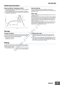 EE-SX1330 Datasheet Page 5