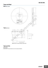 EE-SX1350 Datasheet Page 4