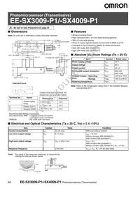 EE-SX3009-P1 Datasheet Cover
