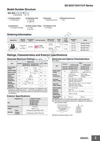 EE-SX3173-P2 Datasheet Page 2
