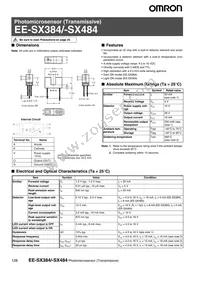 EE-SX484 Datasheet Cover