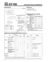 EE-SY199 Datasheet Cover