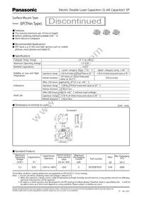 EEC-EP0F303Y Datasheet Cover