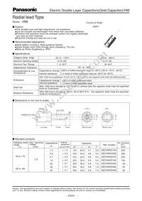 EEC-HW0D105 Datasheet Cover