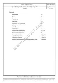 EEF-CX0E331XR Datasheet Page 2