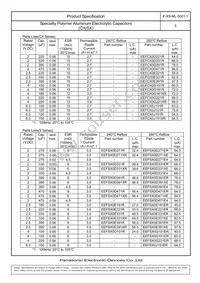 EEF-CX0E331XR Datasheet Page 5