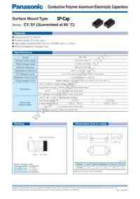 EEF-UE1C220CR Datasheet Page 21