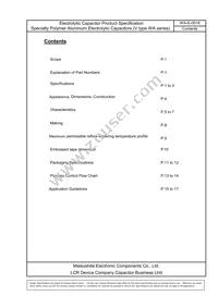 EEF-WA1D151P Datasheet Page 2