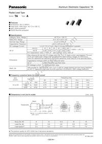 EEU-TA1H1R0BJ Datasheet Cover