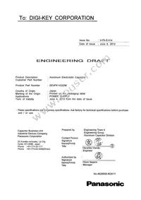 EEV-FK1V222M Datasheet Cover