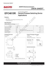 EFC4615R-TR Datasheet Cover