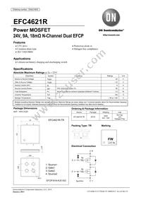 EFC4621R-TR Datasheet Cover
