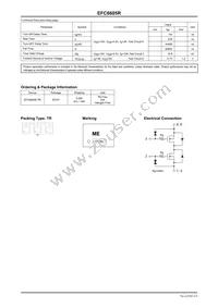 EFC6605R-TR Datasheet Page 2