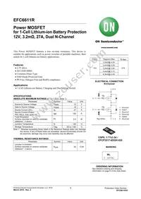 EFC6611R-TF Datasheet Cover