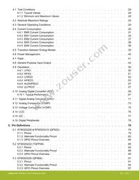 EFM32G232F64-QFP64 Datasheet Page 7