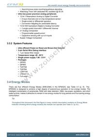 EFM32G30F128-QFN64T Datasheet Page 7