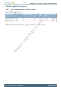 EFM32HG322F32G-A-QFP48R Datasheet Page 2