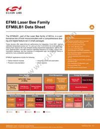 EFM8LB11F16E-A-QSOP24 Datasheet Cover