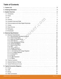 EFM8UB11F16G-B-QSOP24 Datasheet Page 4