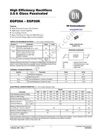 EGP20KTA Datasheet Cover