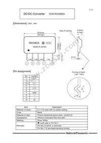 EHD-RD3362A Datasheet Page 2