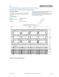 EHW007A0B841Z Datasheet Page 17