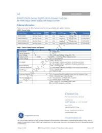 EHW015A0A41Z Datasheet Page 20