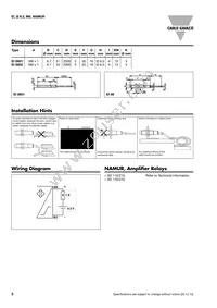 EI0801NACS Datasheet Page 2