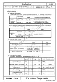 EKMC1606112 Datasheet Page 2