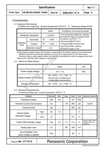 EKMC2691113K Datasheet Page 2