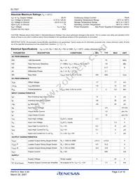 EL1507CSZ-T7 Datasheet Page 3