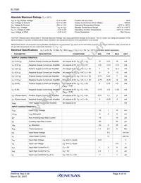 EL1508CSZ-T7 Datasheet Page 3