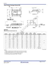 EL1511CSZ-T7 Datasheet Page 17