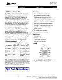 EL1517AIYE-T7 Datasheet Cover
