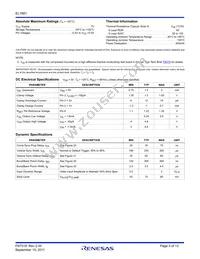 EL1881CS-T13 Datasheet Page 3