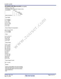EL2250CSZ-T7 Datasheet Page 14