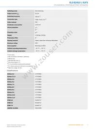 EL3-E2415 Datasheet Page 3