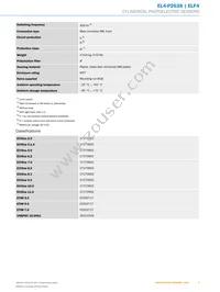 EL4-P2638 Datasheet Page 3
