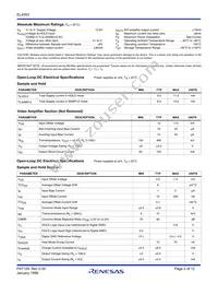 EL4093CSZ-T7 Datasheet Page 2