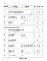 EL4501IUZ-T7 Datasheet Page 3