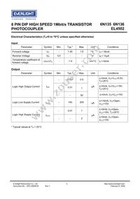 EL4502S(TB)-V Datasheet Page 3