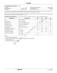 EL4583AIS-T7 Datasheet Page 2