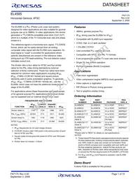 EL4585CS-T13 Datasheet Cover