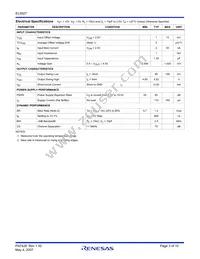 EL5027IWTZ-T7A Datasheet Page 3
