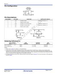 EL5111TIWTZ-T7A Datasheet Page 2