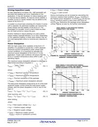 EL5111TIWTZ-T7A Datasheet Page 12